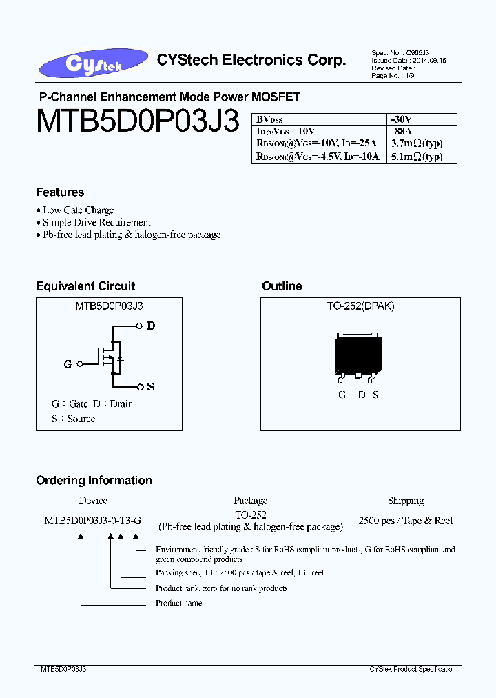 MTB5D0P03J3_8619211.PDF Datasheet