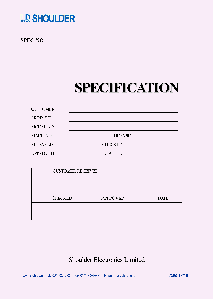 HDF915CS6_8619482.PDF Datasheet
