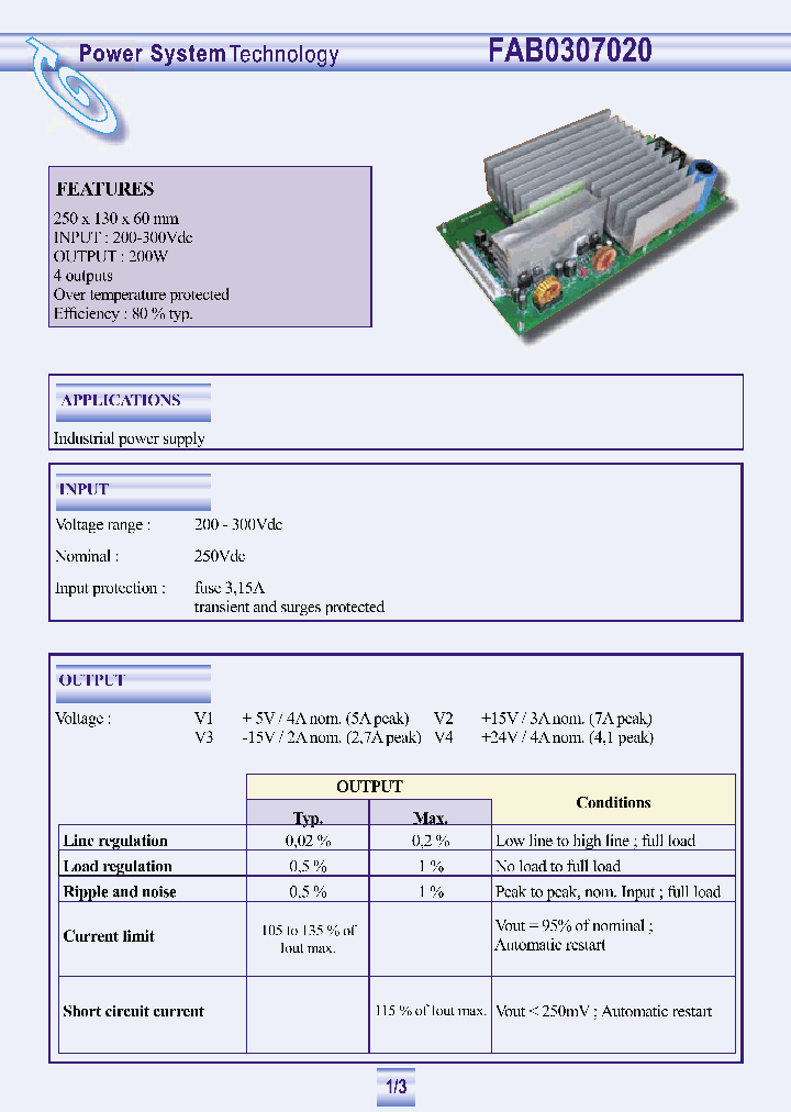 FAB0307020_8630377.PDF Datasheet