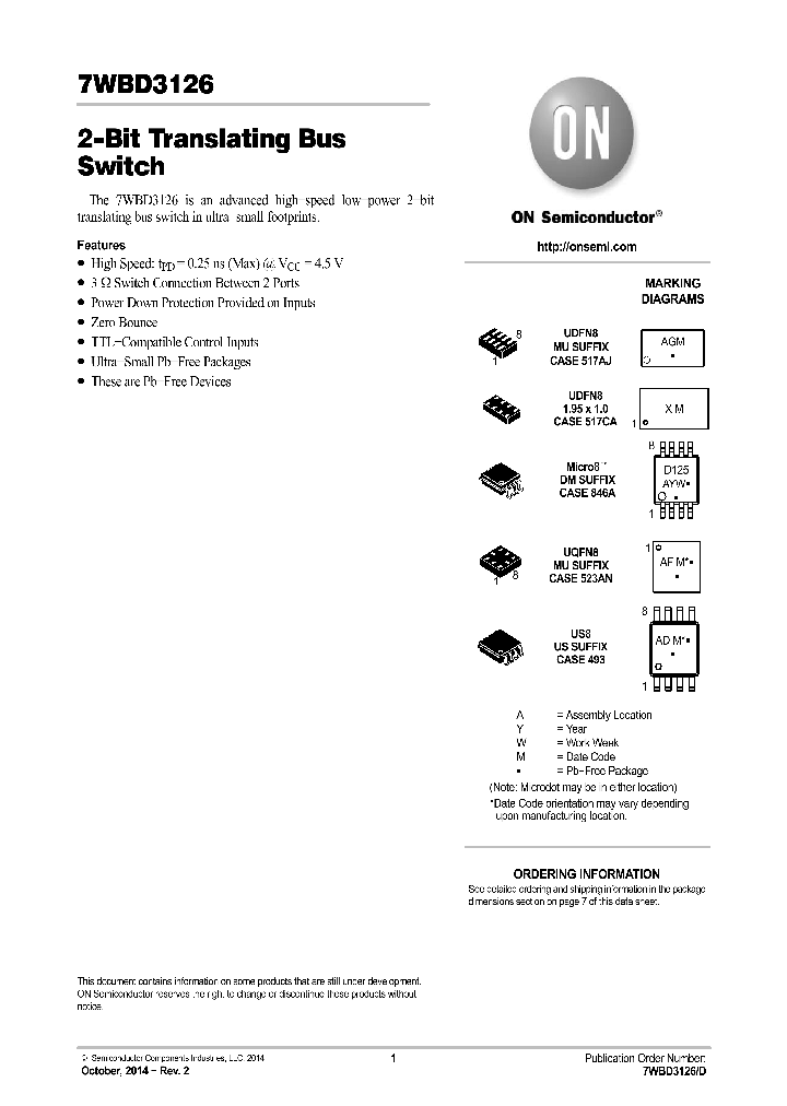 7WBD3126DMUTCG_8637295.PDF Datasheet