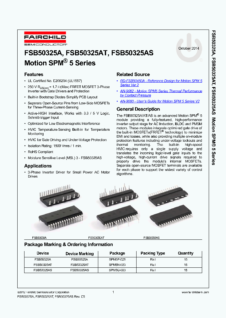 FSB50325AS_8640479.PDF Datasheet