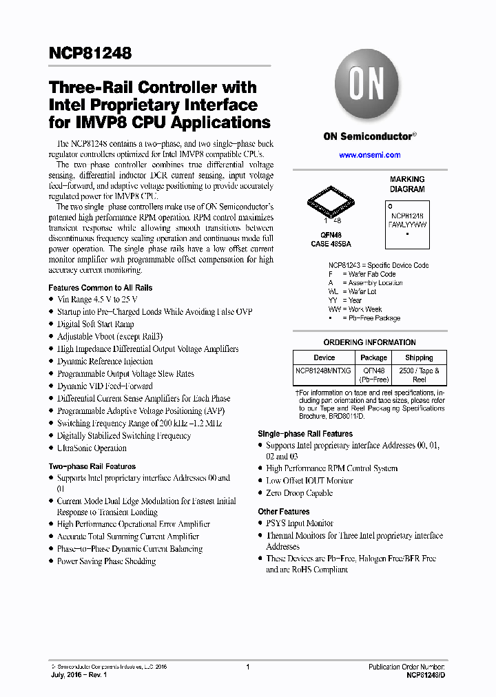 NCP81248_8654403.PDF Datasheet