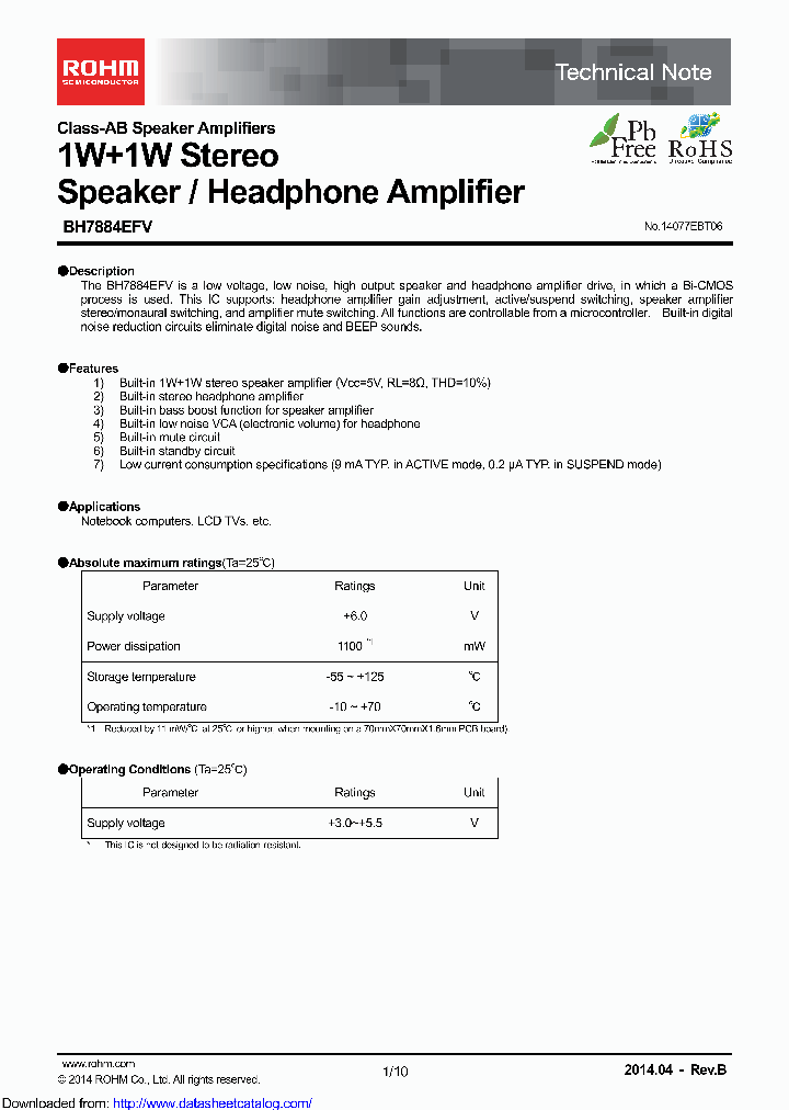 BH7884EFV_8655270.PDF Datasheet