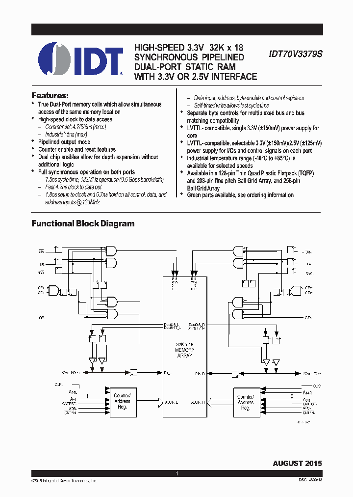 70V3379S6PRFG8_8658030.PDF Datasheet