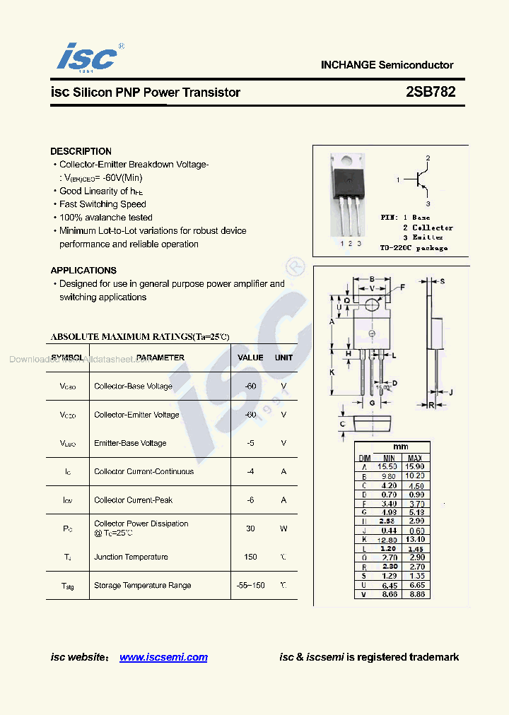 2SB782_8659235.PDF Datasheet