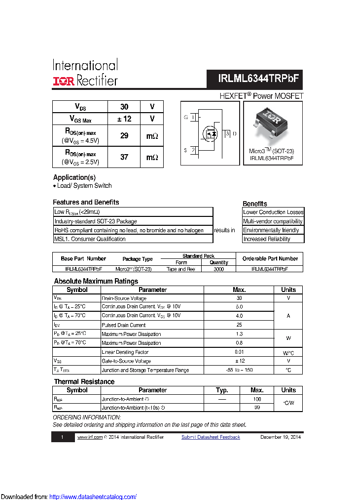 IRLML6344_8702810.PDF Datasheet