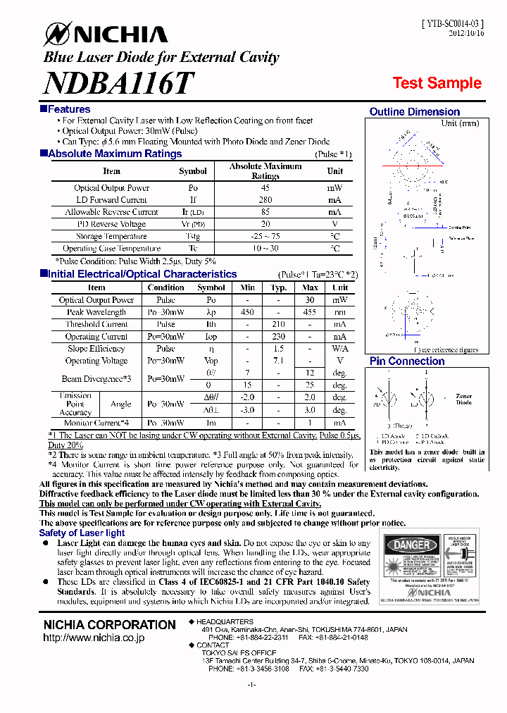 NDBA116T-E_8720559.PDF Datasheet