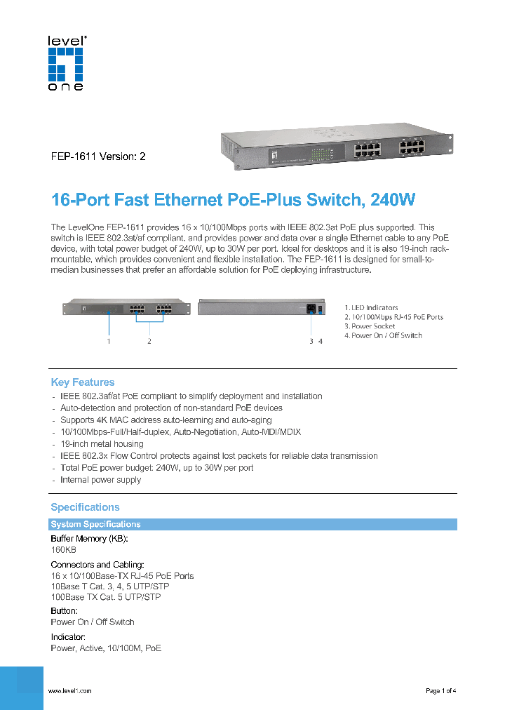 FEP-1611_8725490.PDF Datasheet