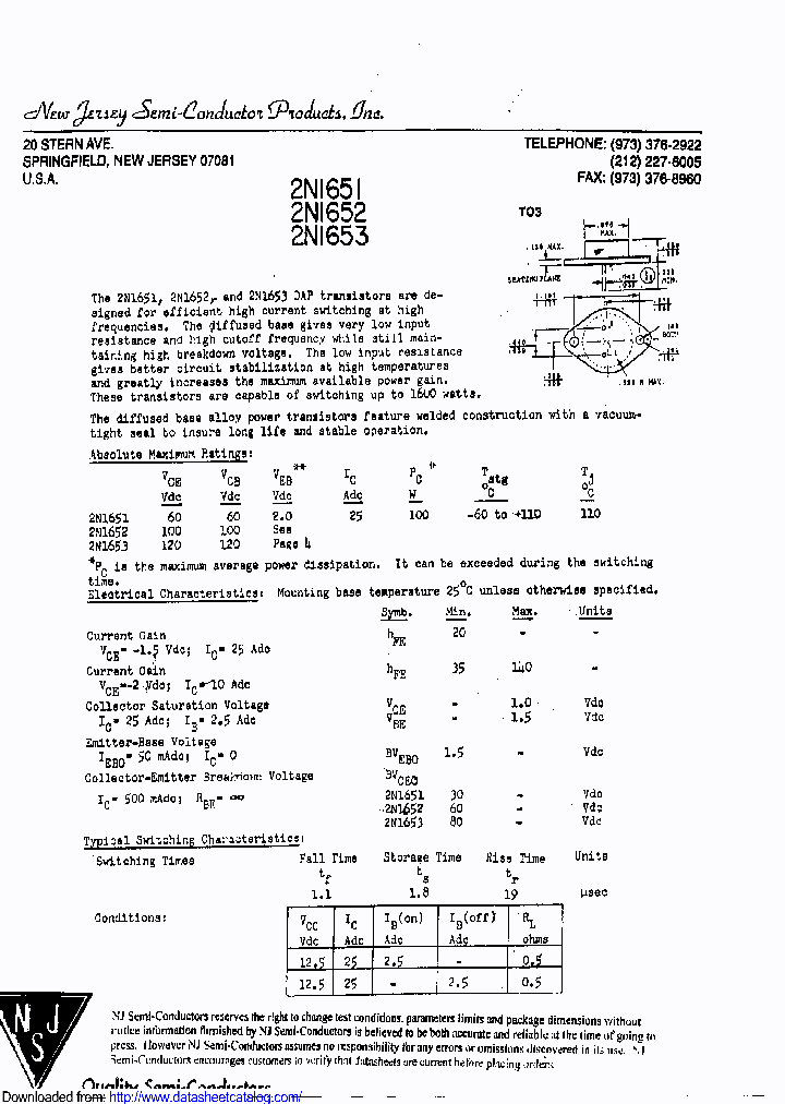 2N1652_8729203.PDF Datasheet