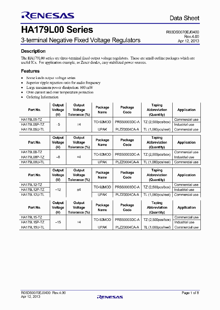 HA179L12P-TZ_8732781.PDF Datasheet