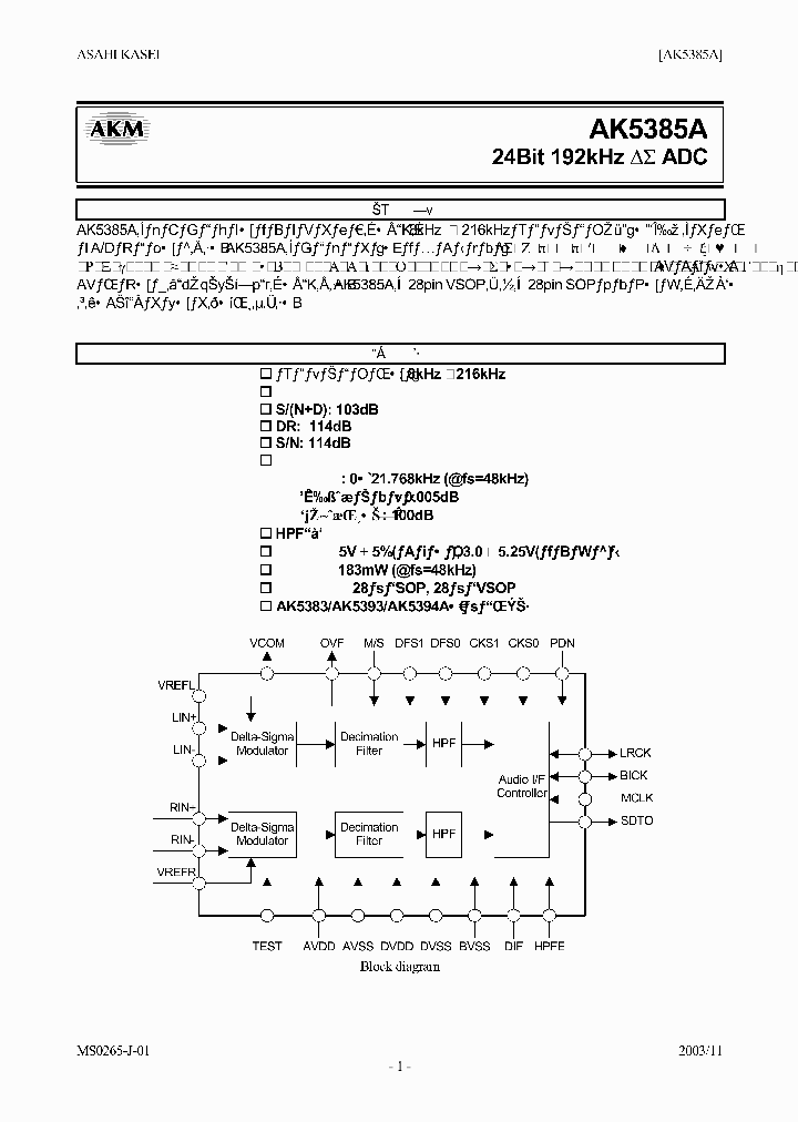AK5385A_8735862.PDF Datasheet