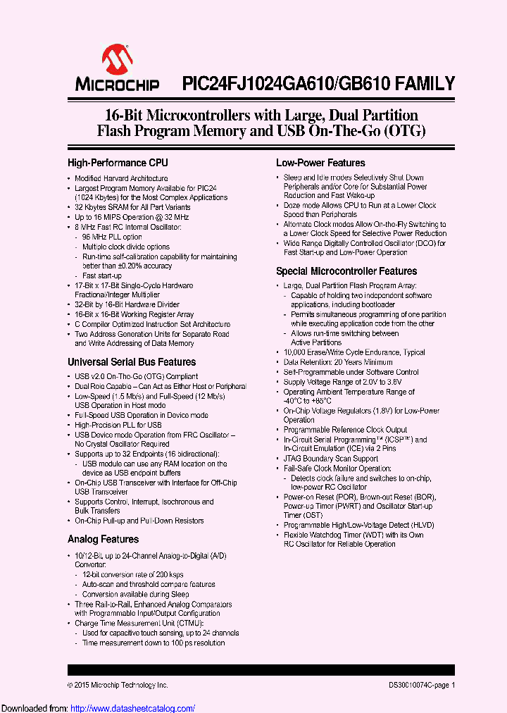 PIC24FJ512GA610T-IBG_8741011.PDF Datasheet