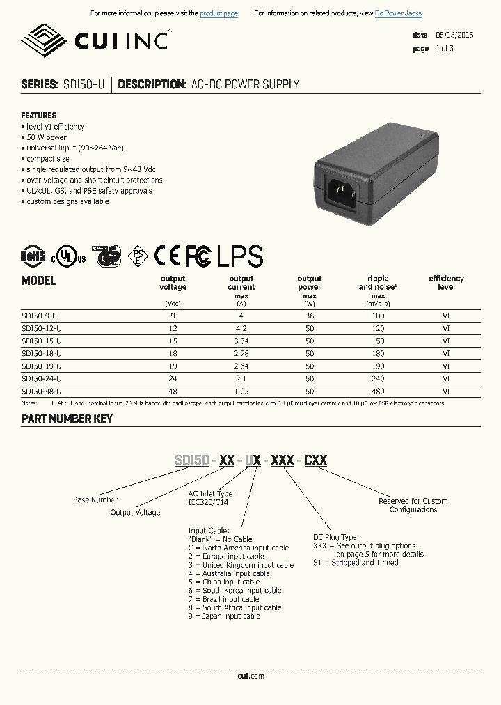 SDI50-9-U_8751583.PDF Datasheet