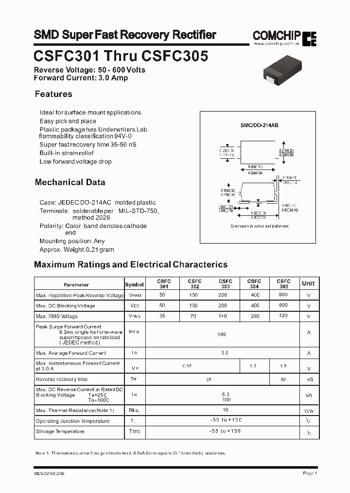 CSFC301_8770163.PDF Datasheet