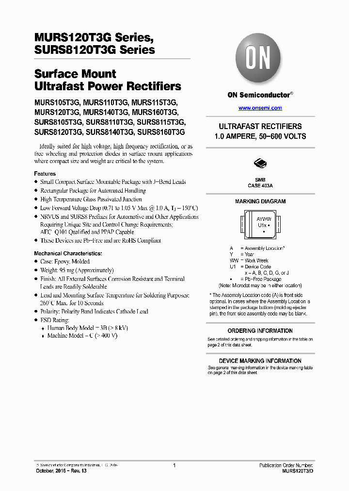 SURS8105T3G_8792922.PDF Datasheet