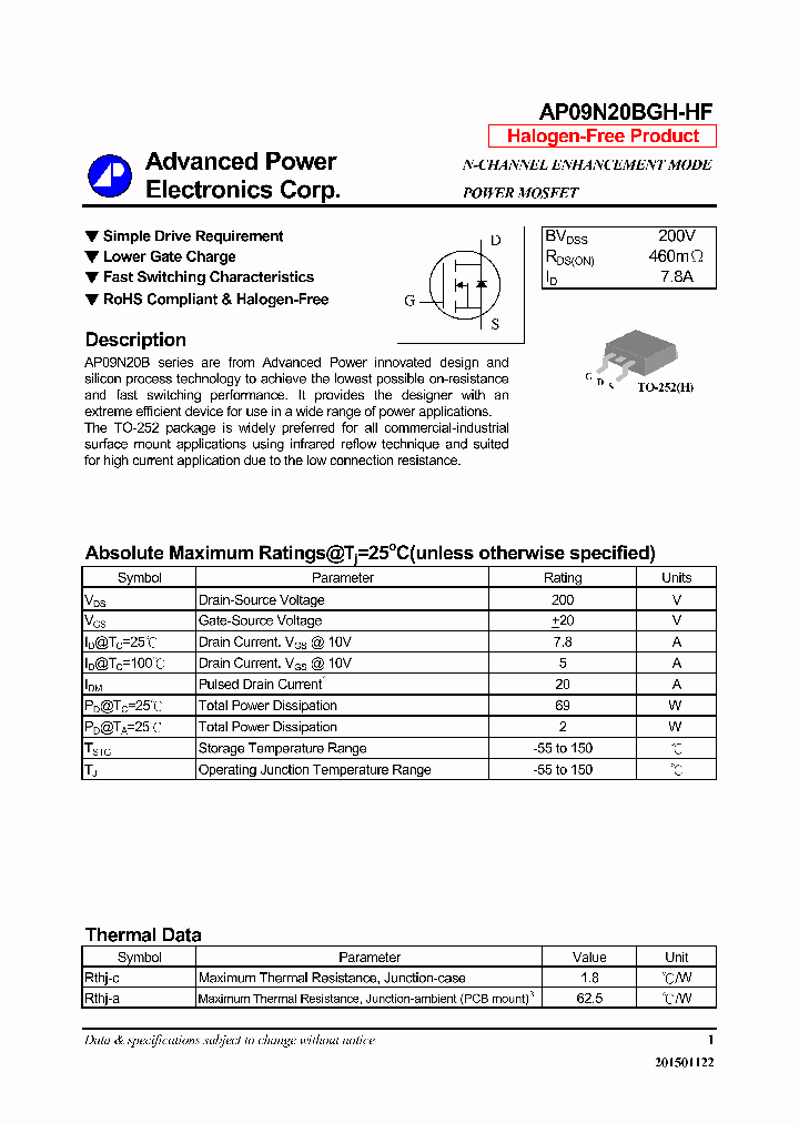 AP09N20BGH-HF-16_8793062.PDF Datasheet