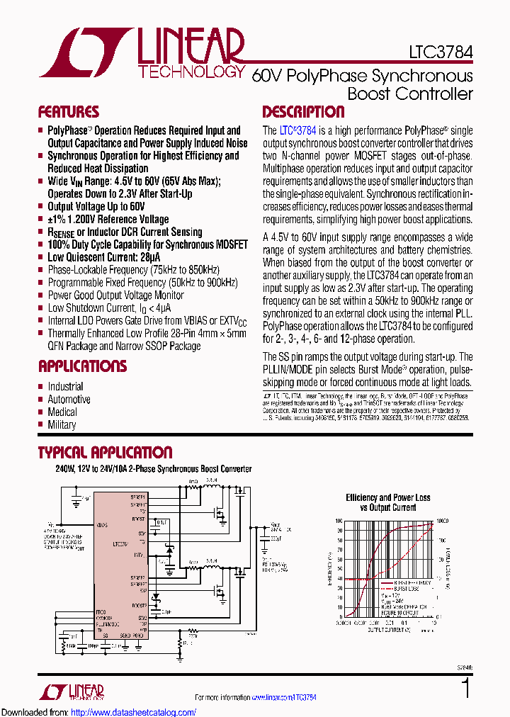 LTC3784HGNTRPBF_8803612.PDF Datasheet