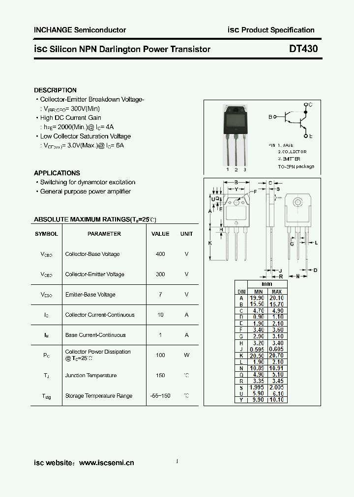 DT430_8803698.PDF Datasheet