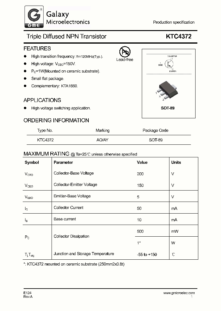 KTC4372_8804588.PDF Datasheet