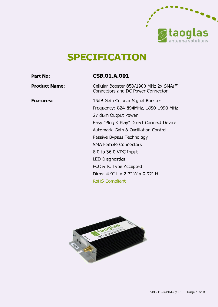 CSB01A001_8809773.PDF Datasheet