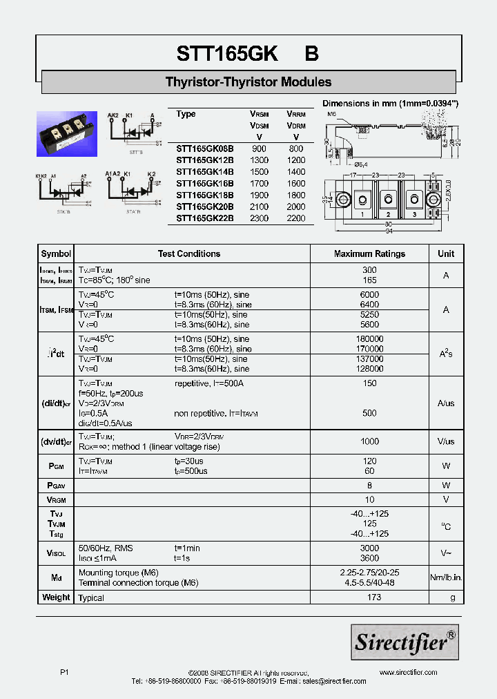 STT165GK22B_8810878.PDF Datasheet