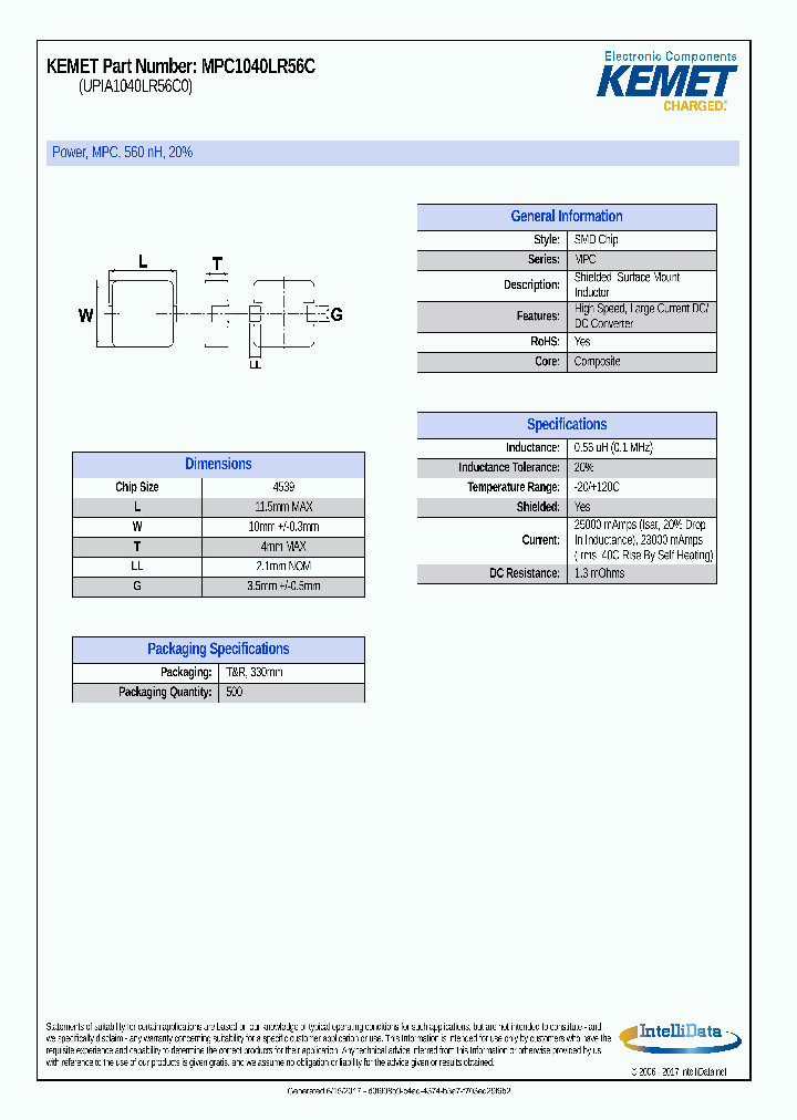 MPC1040LR56C_8813648.PDF Datasheet