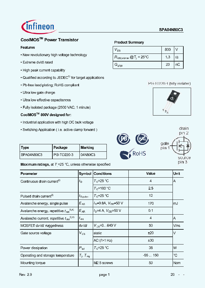 SPA04N80C3_8816845.PDF Datasheet