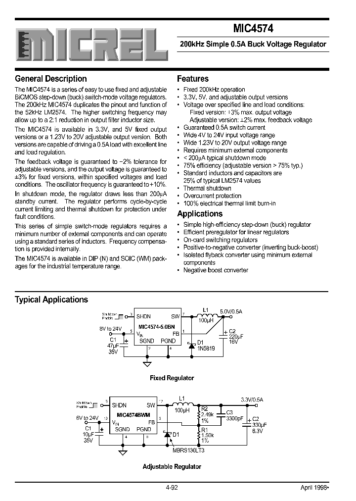 MIC4574_8817912.PDF Datasheet