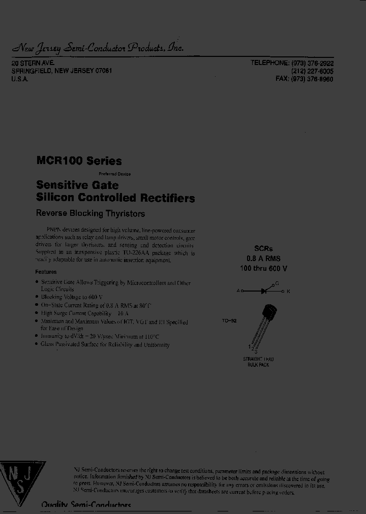 MCR100_8825414.PDF Datasheet