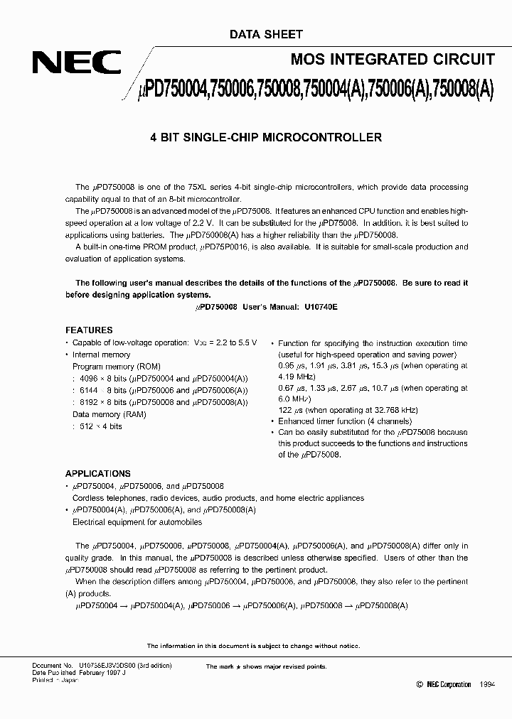 UPD750008GBA-XXX-3BS-MT_8828743.PDF Datasheet