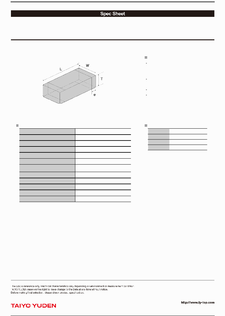 LMK105B7473KVHF_8829606.PDF Datasheet