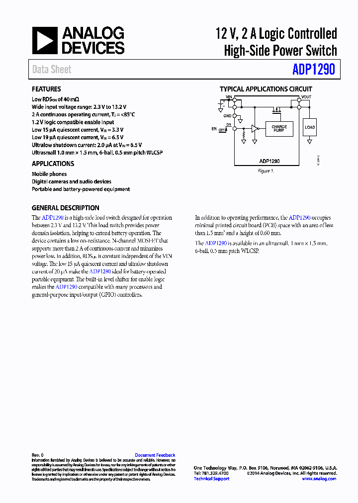 ADP1290ACBZ-R7_8830341.PDF Datasheet