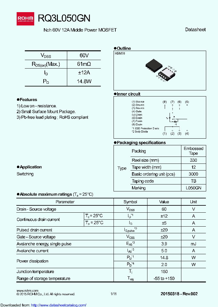 RQ3L050GNTB_8838962.PDF Datasheet