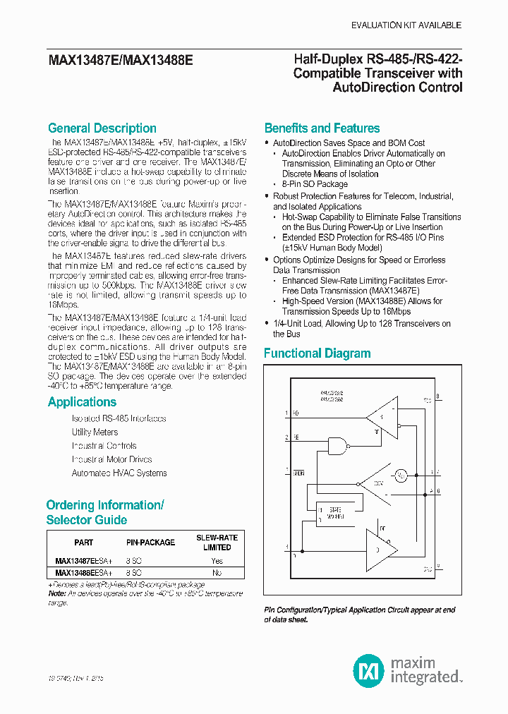 MAX13488EESA_8832714.PDF Datasheet