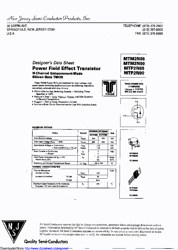 MTM2N90_8844296.PDF Datasheet