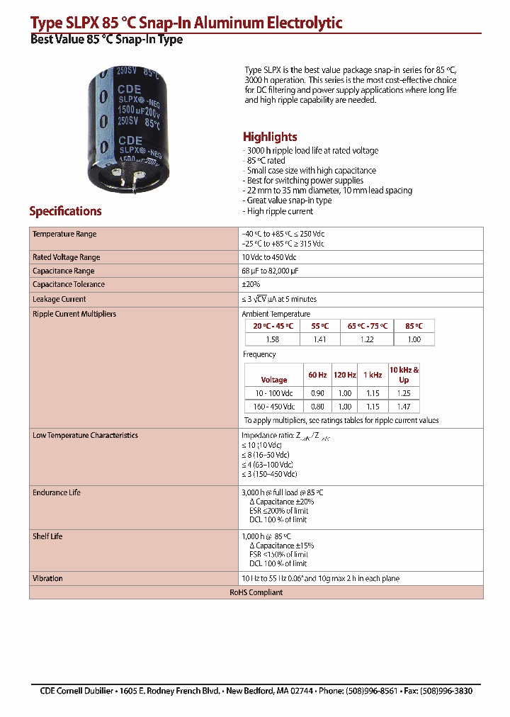 SLPX222M063A3P3_8839919.PDF Datasheet