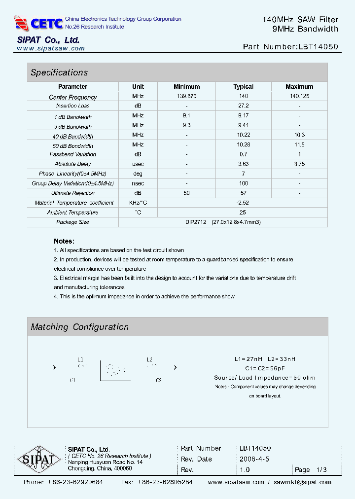 LBT14050_8844588.PDF Datasheet