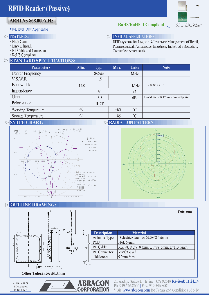 ARRTN5-868000MHZ_8844501.PDF Datasheet