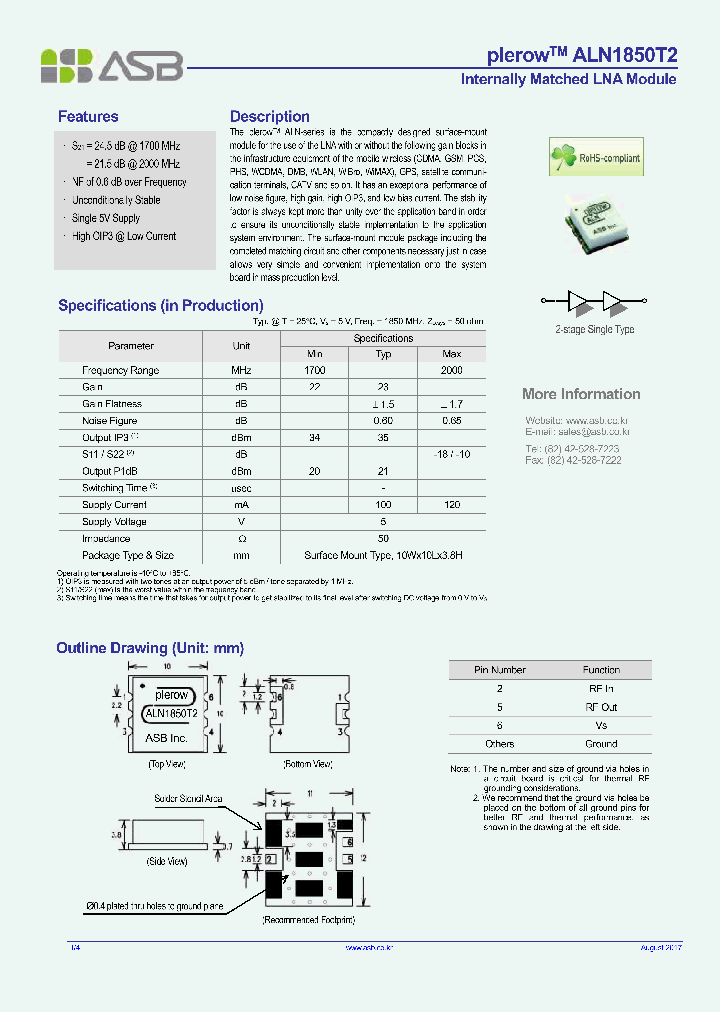 ALN1850T2-17_8846698.PDF Datasheet