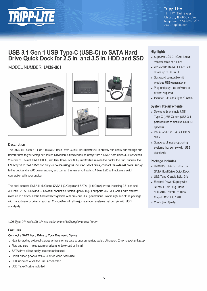 U439-001_8850074.PDF Datasheet