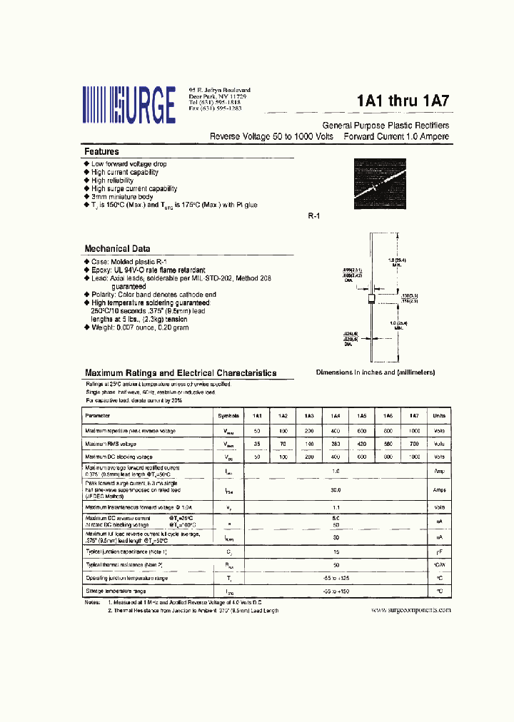 1A1-1A7_8853998.PDF Datasheet