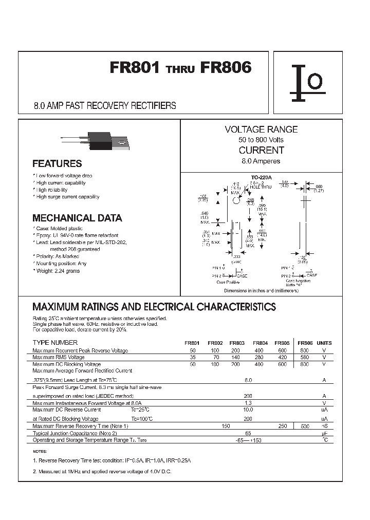 FR805_8867673.PDF Datasheet