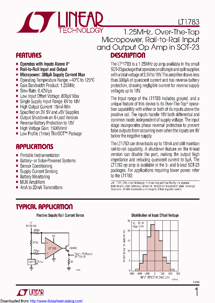 LT1783HS5TR_8874391.PDF Datasheet