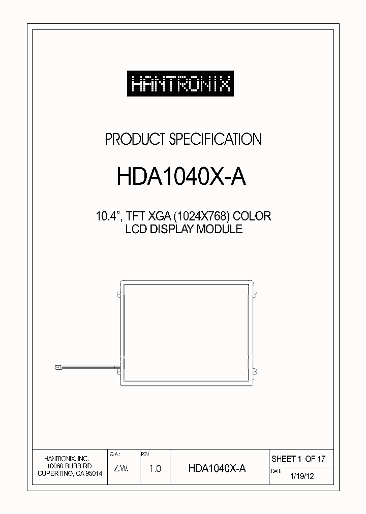 HDA1040X-A-15_8878316.PDF Datasheet