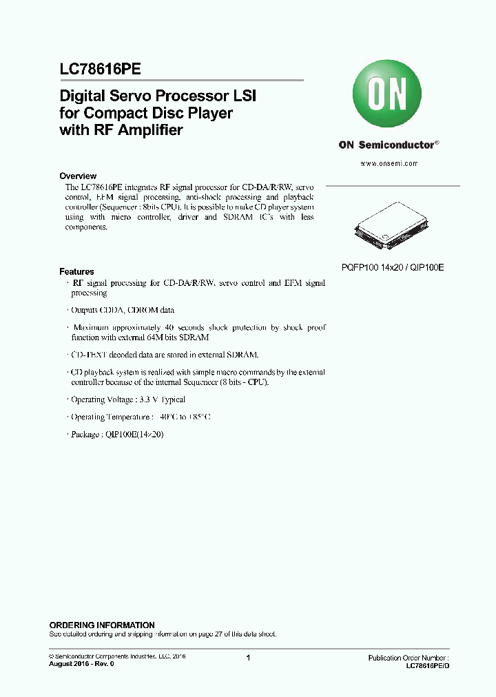 LC78616PE-16_8880658.PDF Datasheet