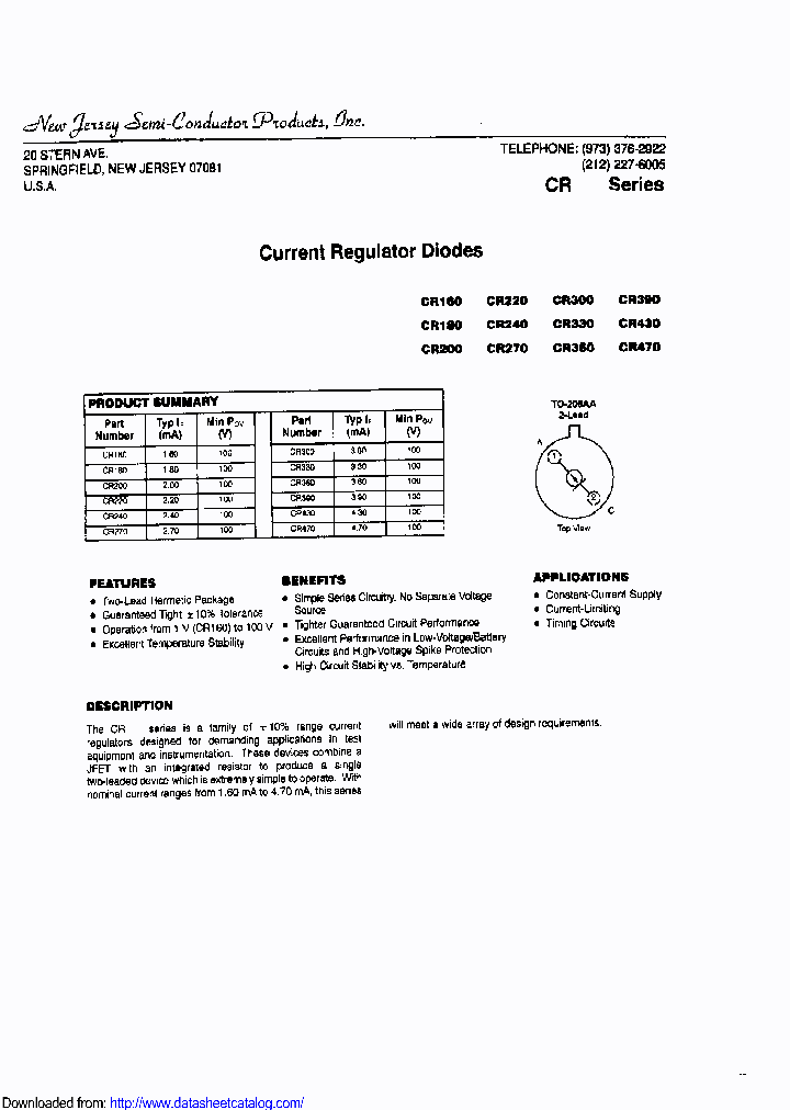 CR270_8880959.PDF Datasheet