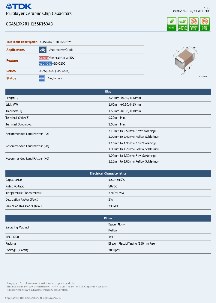 CGA5L3X7R1H155K160AB-17_8885303.PDF Datasheet