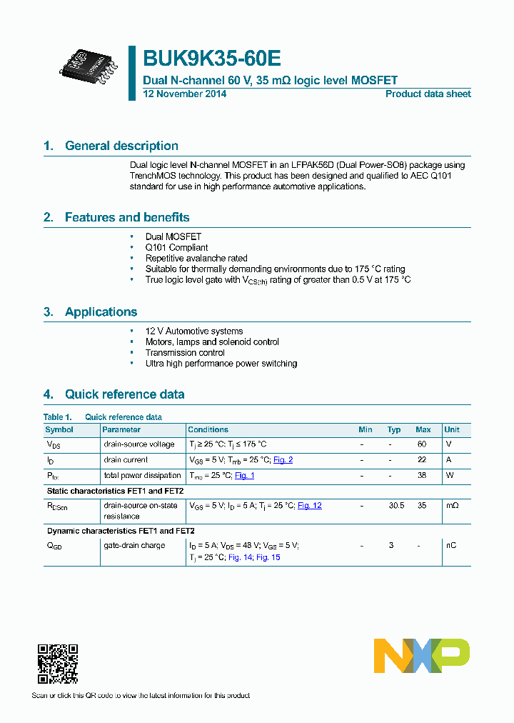 BUK9K35-60E-15_8888290.PDF Datasheet