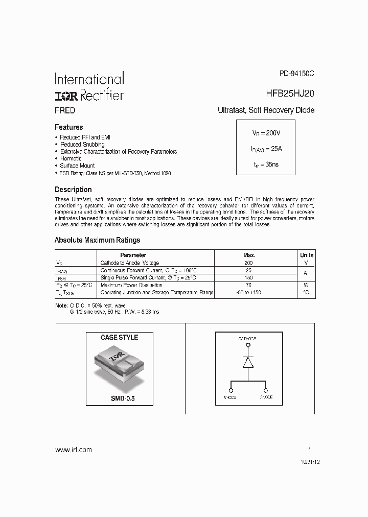 HFB25HJ20_8891805.PDF Datasheet