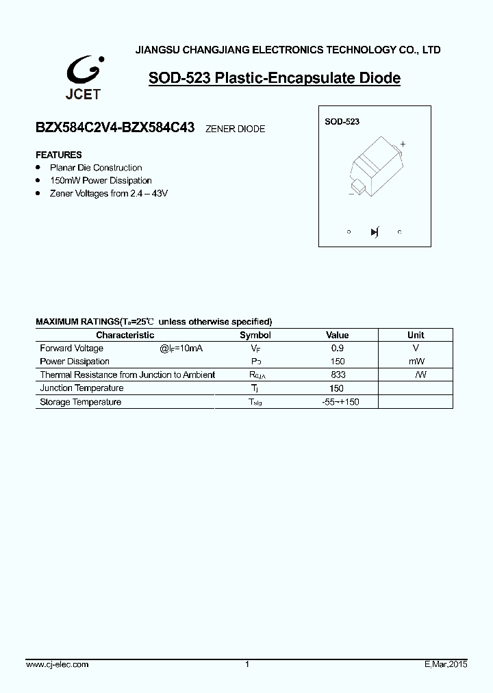 BZX584C5V6_8895913.PDF Datasheet